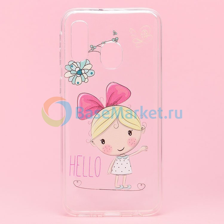 

Чехол накладка SC146 BaseMarket для Samsung A405F Galaxy A40 (002)