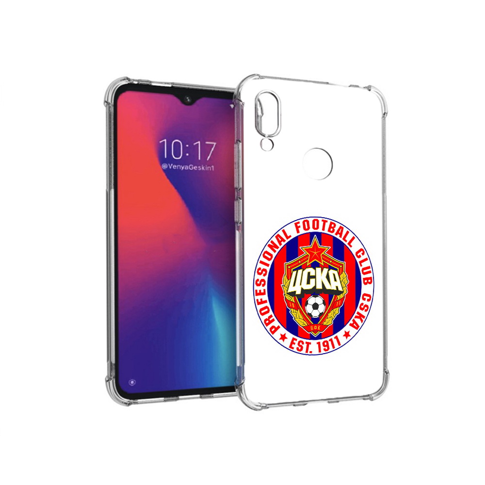 Чехол MyPads Tocco для Xiaomi Redmi Note 7 ФК ЦСК логотип (PT125338.275.178)