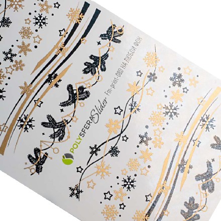 

Слайдер Полисфера с матовой фольгой «Зима» №080