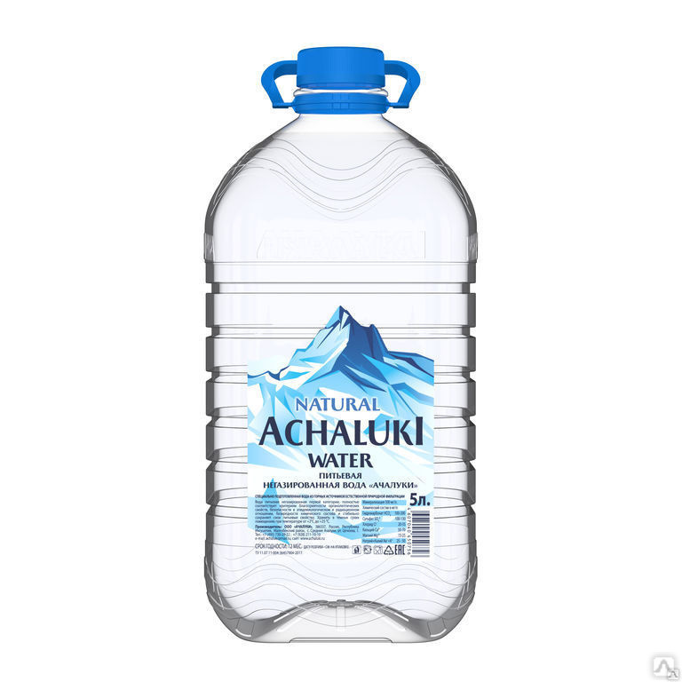 Вода минеральная Ачалуки негазированная, 5 л х 2 шт