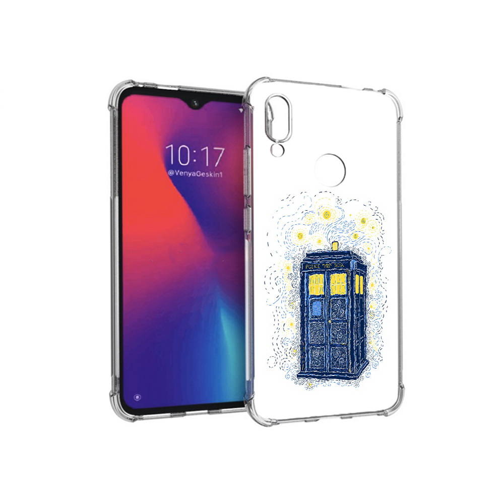 

Чехол MyPads Tocco для Xiaomi Redmi Note 7 будка рисунок (PT125338.275.249), Прозрачный, Tocco