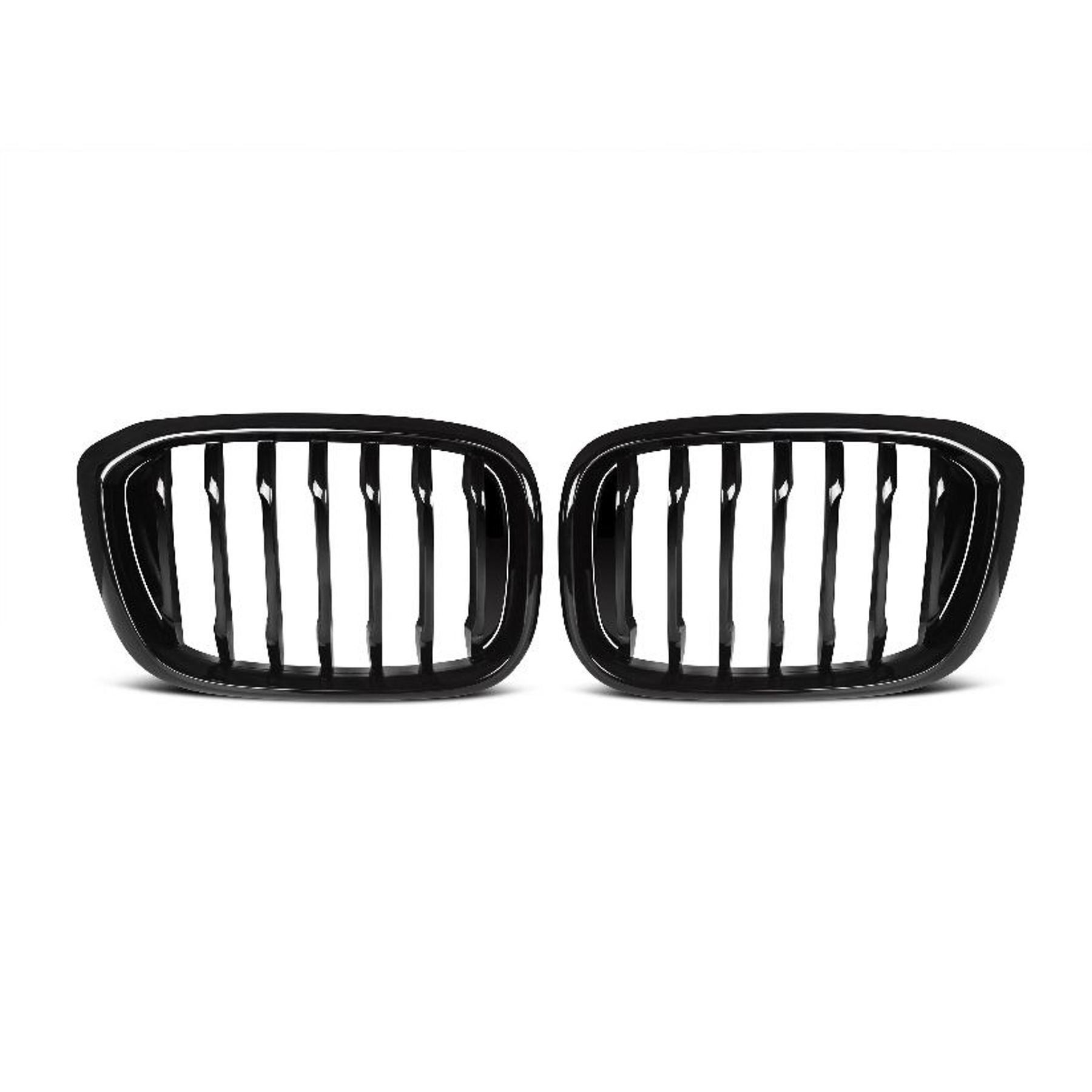 

Решетка радиатора комплект для BMW X3 G01, X4 G02, Черный, Решетка радиатора