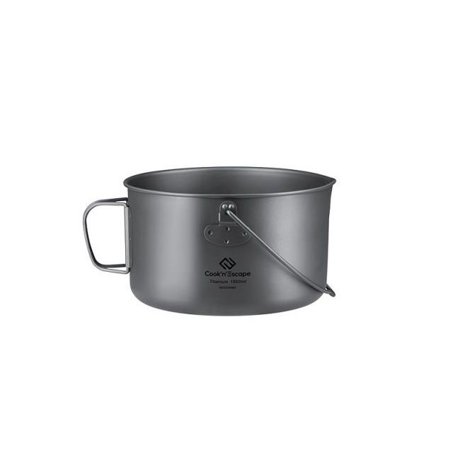 

Набор посуды туристический Cook 'n' Escape CA2116 Mountain Top Pot, Серый, Mountain Top Pot