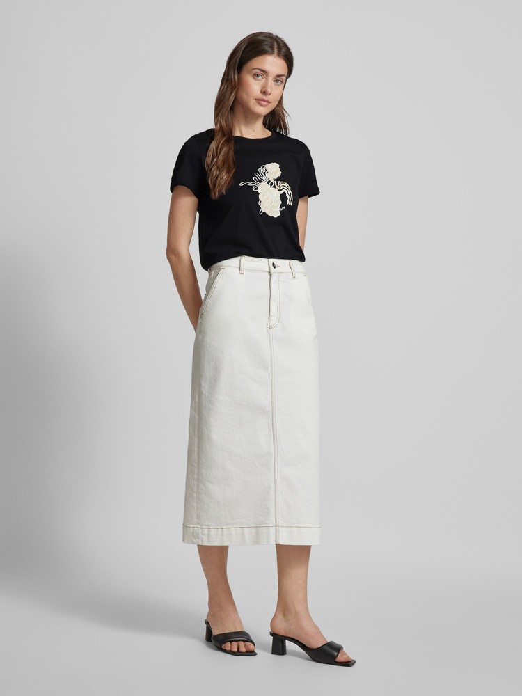 

Футболка женская TOM TAILOR 1041569 черная XXXL, Черный, 1041569