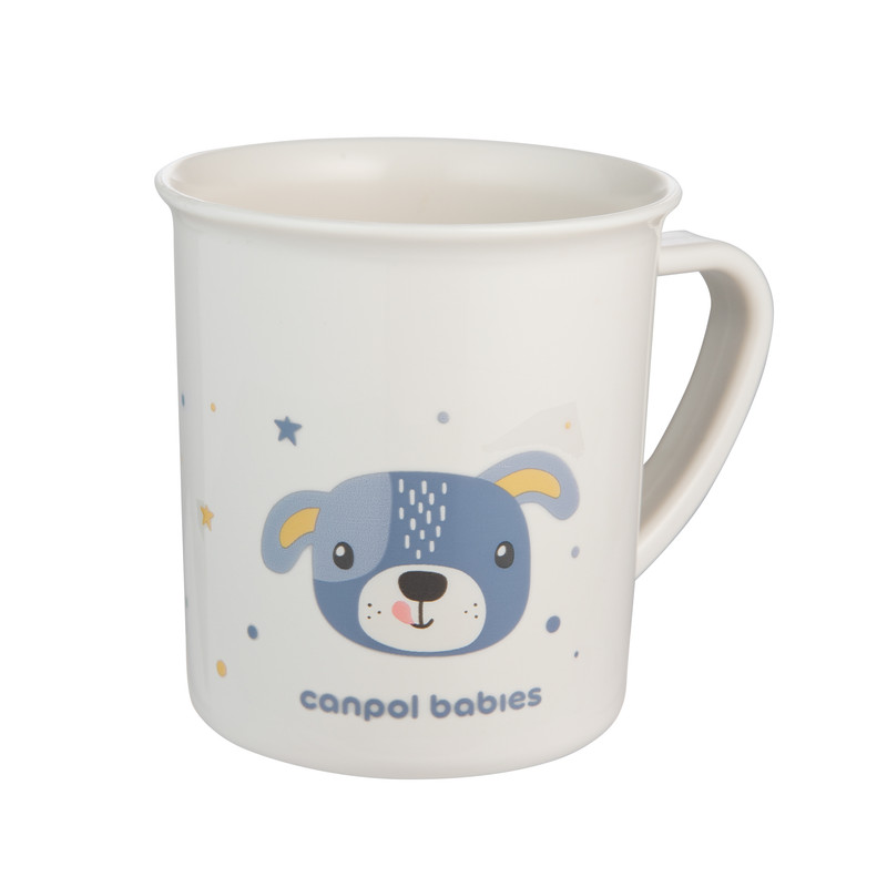 Кружка детская Canpol babies Cute Animals голубой 170 мл 495₽