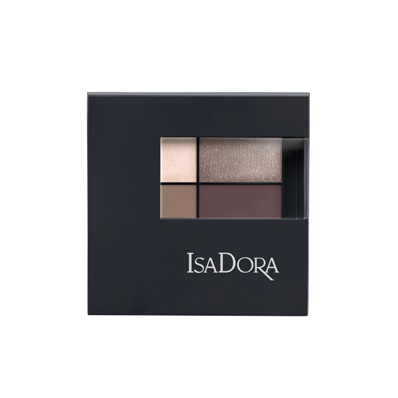 фото Тени для век isadora eyeshadow quartet т.08 chic neutrals