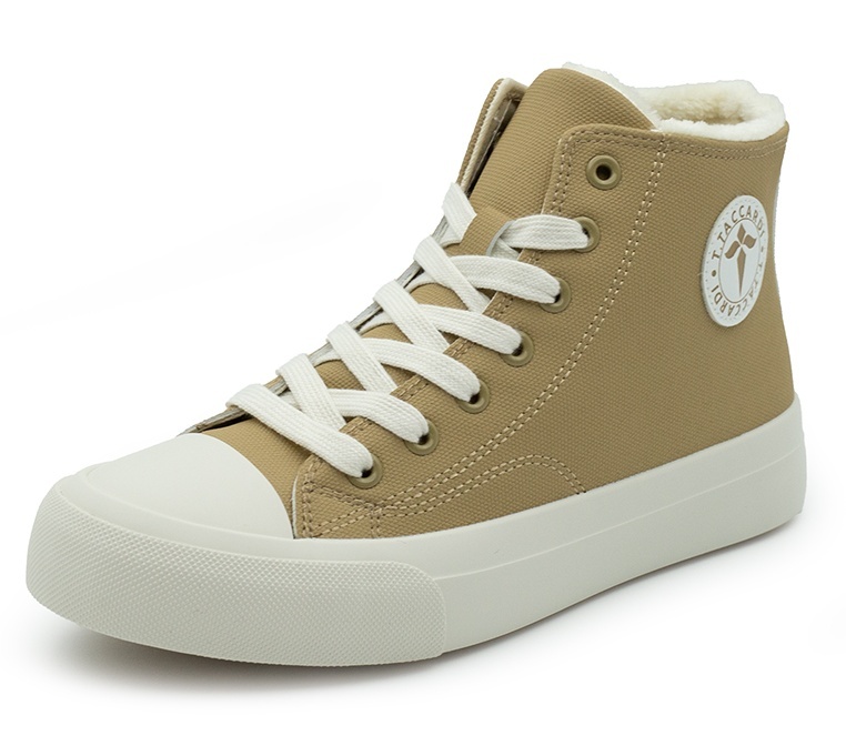 

Кеды женские T.Taccardi ZY24AW-6A бежевые 36 RU, Бежевый, ZY24AW-6A