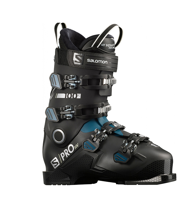 фото Горнолыжные ботинки salomon s/pro hv 100 black/blue (20/21) (25.5)