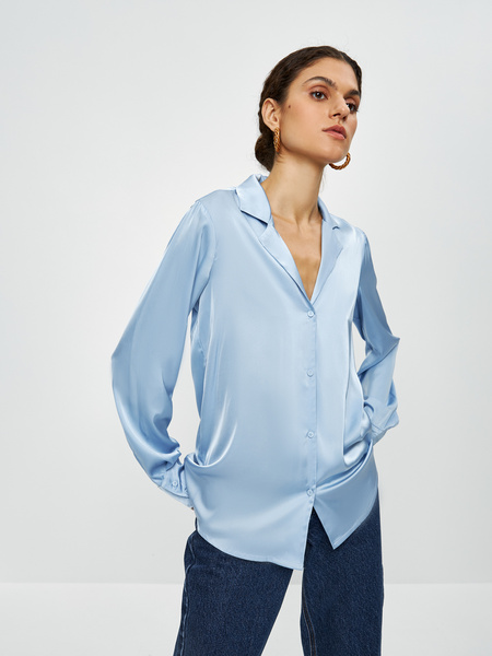 

Блуза женская ZARINA 3121115315 голубая XL, Голубой, 3121115315