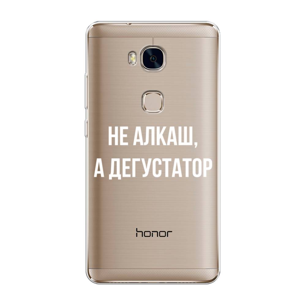 

Чехол для Honor 5X "Дегустатор", Белый;бежевый, 60550-6