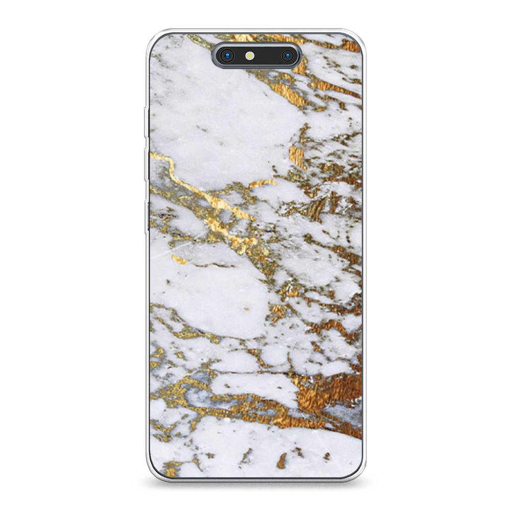 

Чехол Awog на ZTE Blade V8 / ЗТЕ Блэйд V8 "Белый мрамор", 131250-3