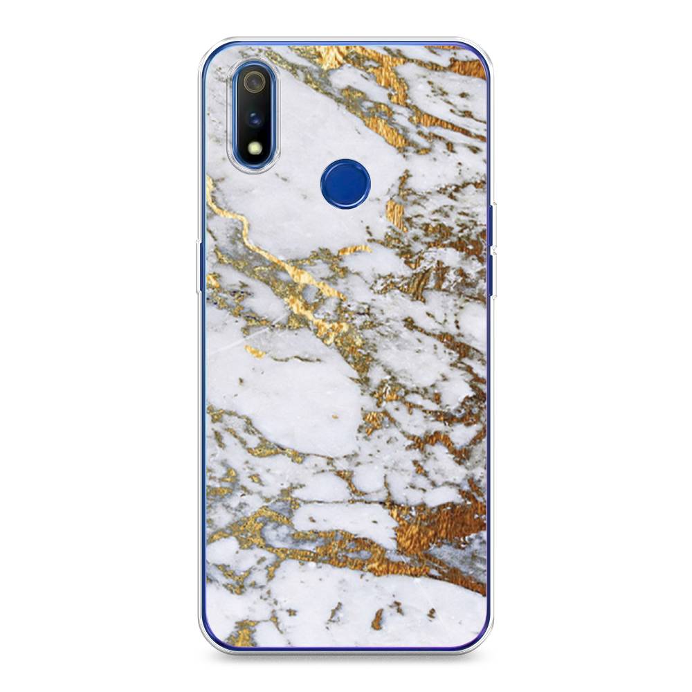 

Чехол Awog "Белый мрамор" для Realme 3 Pro, 251250-3