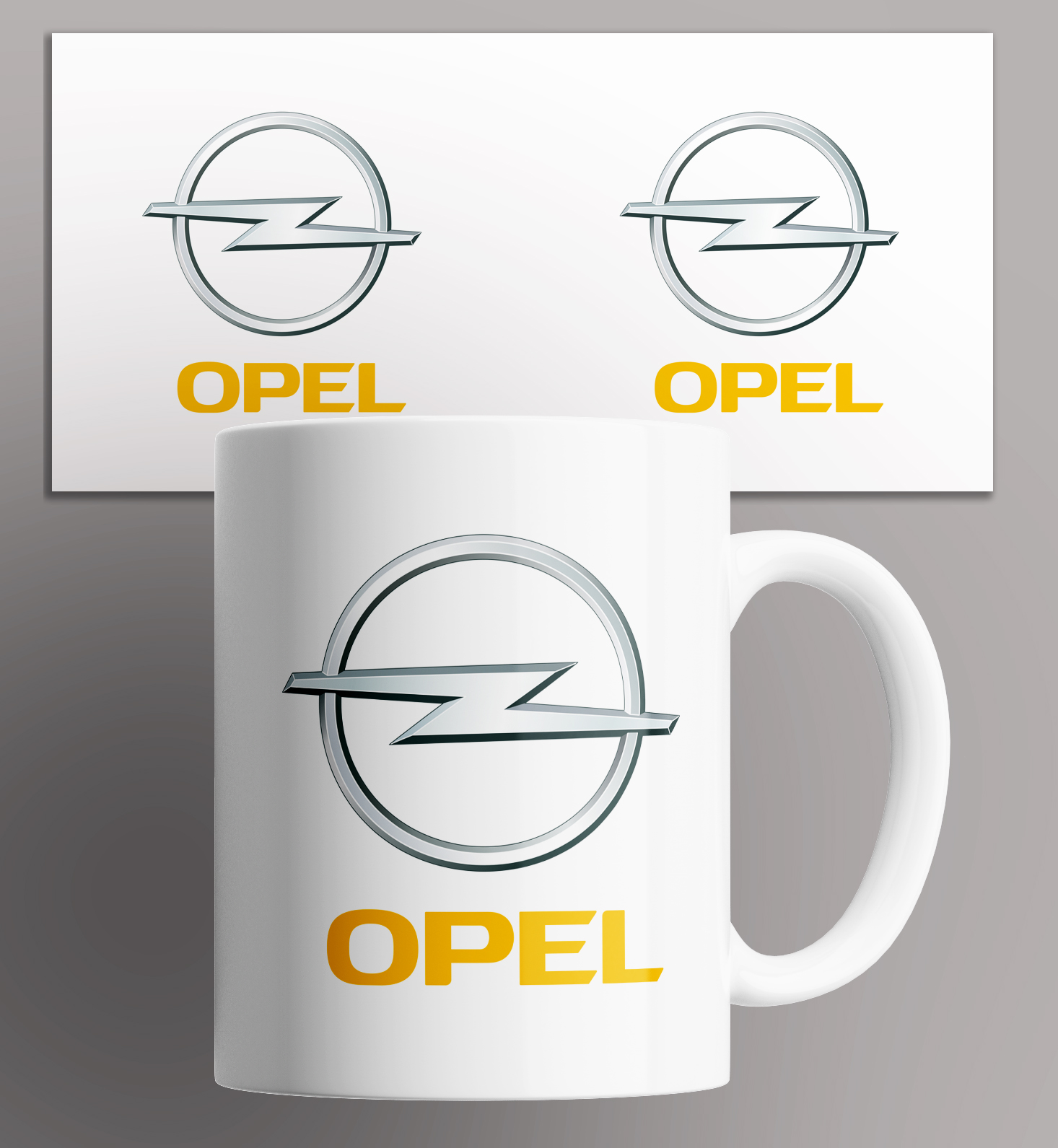 

Кружка с принтом опель opel 330 мл, Кружка в подарок Opel/Опель 330мл.