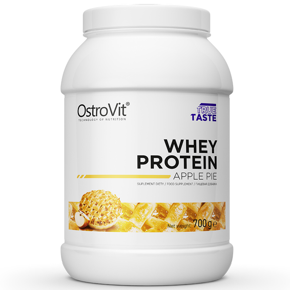 Сывороточный протеин OstroVit Whey Protein 700 грамм, яблочный пирог