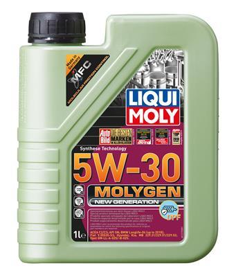 

Моторное масло LIQUI MOLY cинтетическое Molygen New Generation DPF 5W30 1л