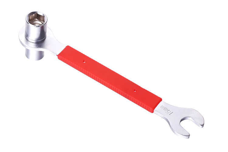 

Ключ педальный Kenli KL-9725H 15 мм + торцевые головки, KL-9725H