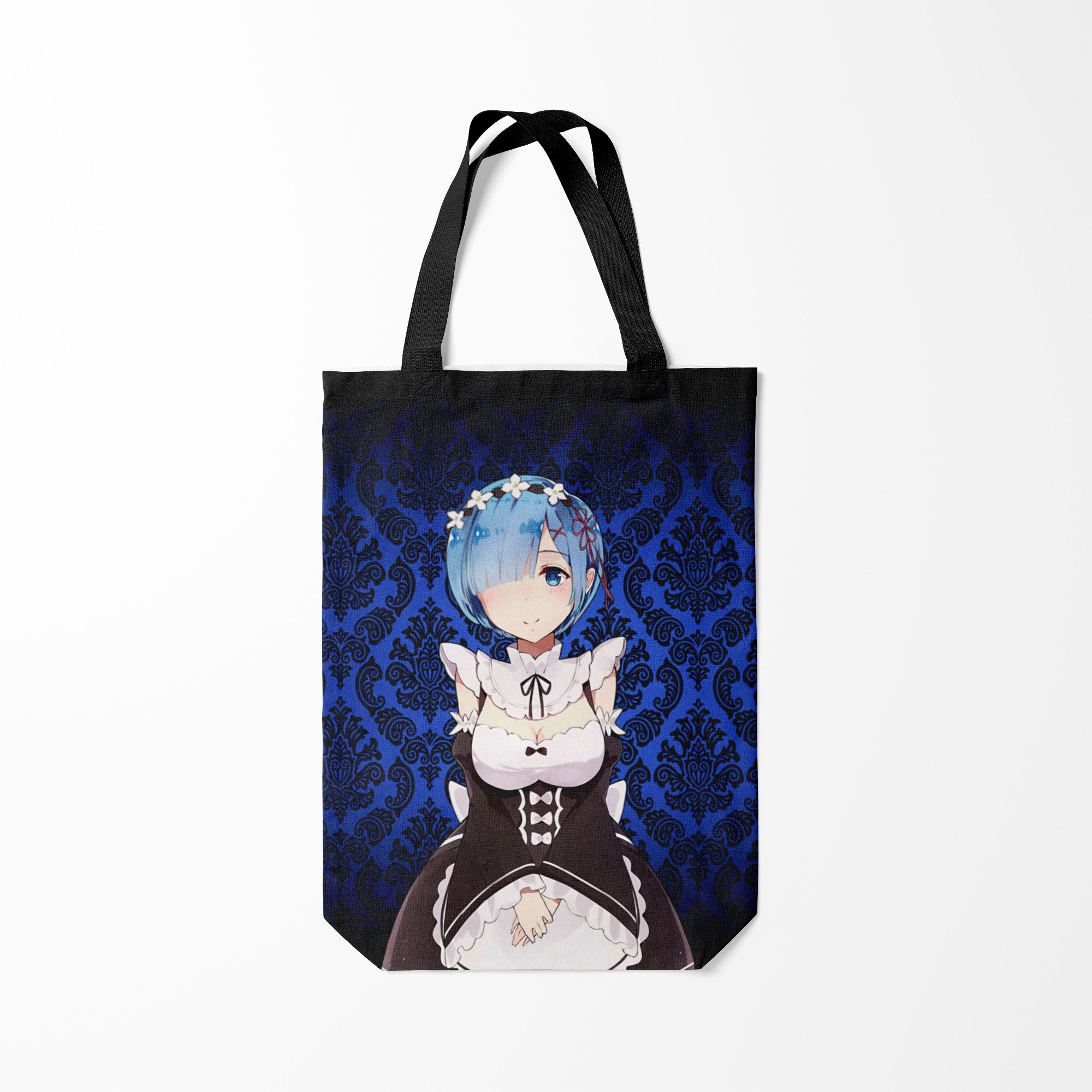 

Сумка шoппер унисекс Burnettie Rem and amp Ram, черный, Rem and amp Ram