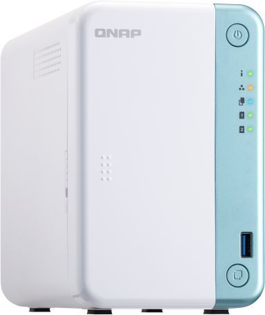 фото Сетевое хранилище данных qnap ts-251d-2g white