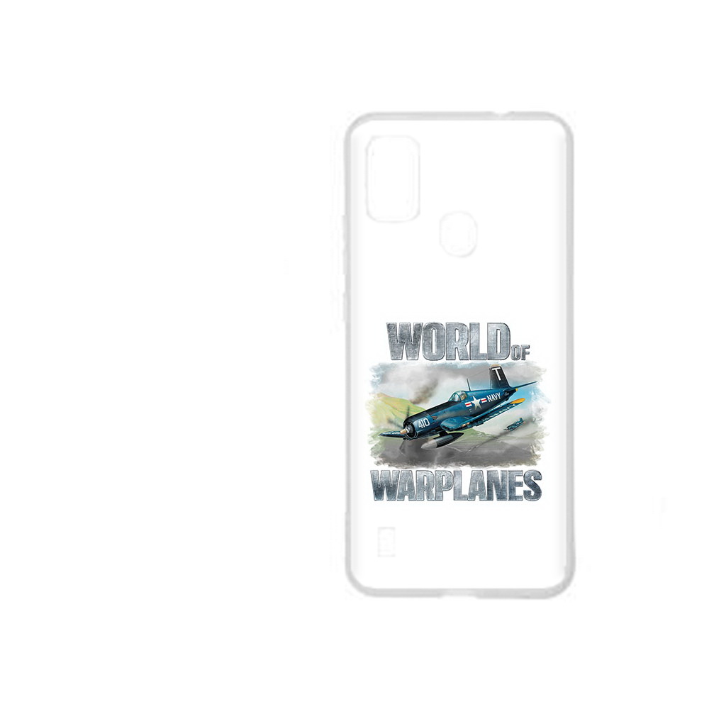 

Чехол MyPads Tocco для ZTE Blade A51 Боевой самолет (PT160198.458.32), Прозрачный, Tocco