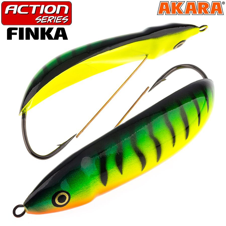 

Блесна Akara Finka minnow spoon ANF-50S-A7 колебалка 5 гр 50 мм, Finka minnow spoon