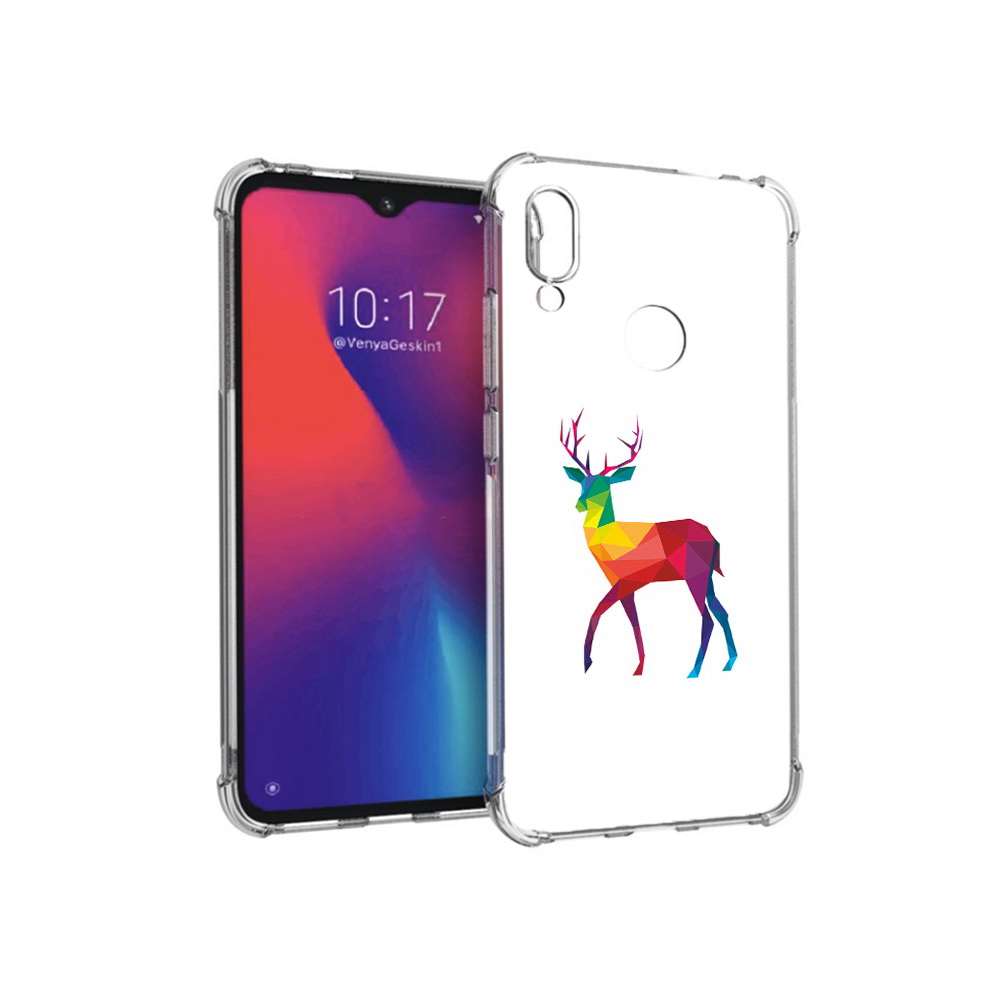 

Чехол MyPads Tocco для Xiaomi Redmi Note 7 геометрический олень (PT125338.275.286), Прозрачный, Tocco
