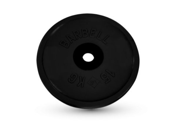 

Диск для штанги MB Barbell Евро-Классик 15 кг, 51 мм черный, Евро-Классик
