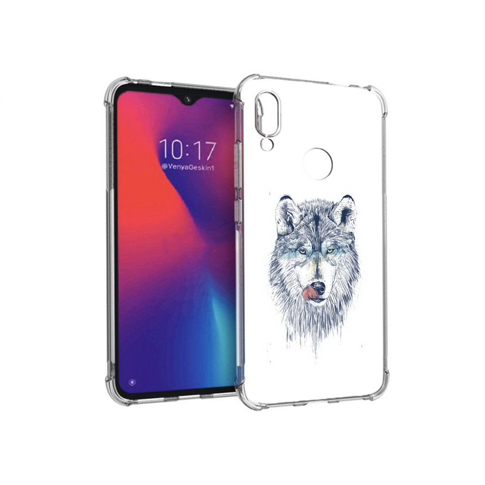 

Чехол MyPads Tocco для Xiaomi Redmi Note 7 голодгый волк (PT125338.275.292), Прозрачный, Tocco