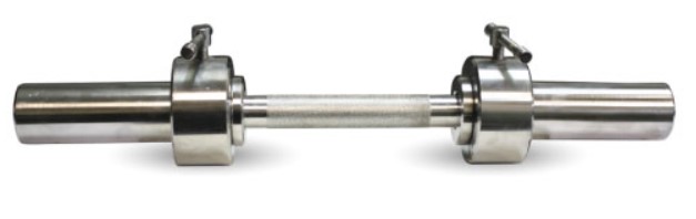 Гриф для штанги гантельный MB Barbell MB-BarM50-710L 71 см, 50 мм