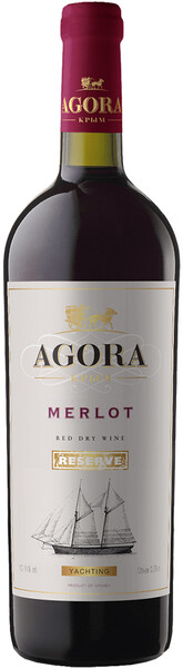 

Вино "Agora" Yachting, Merlot Reserve, 0,75 л