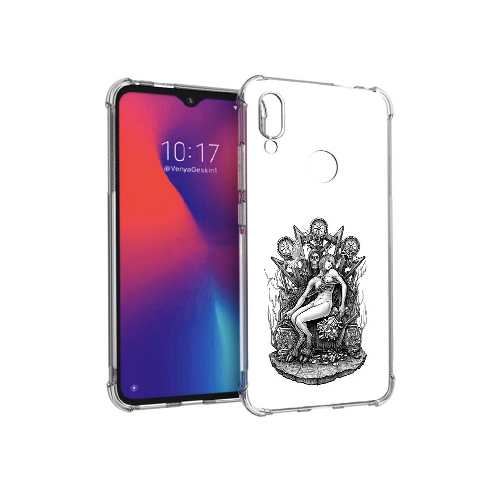 

Чехол MyPads Tocco для Xiaomi Redmi Note 7 девушка на троне (PT125338.275.309), Прозрачный, Tocco