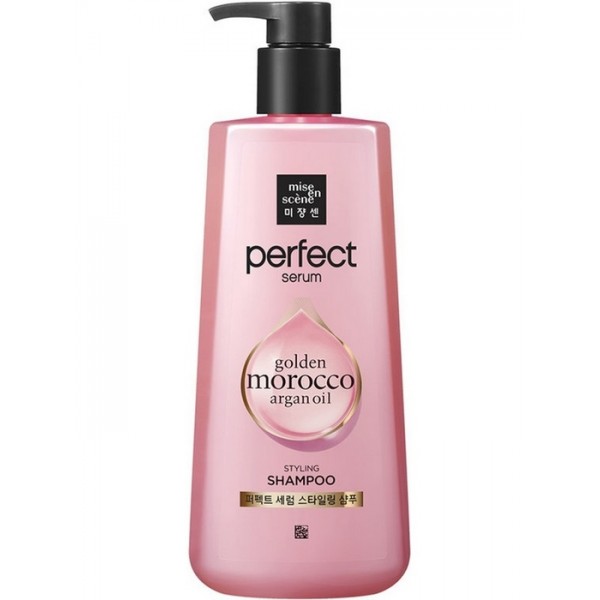 Шампунь для поврежденных волос Mise En Scene perfect styling shampoo 680 мл