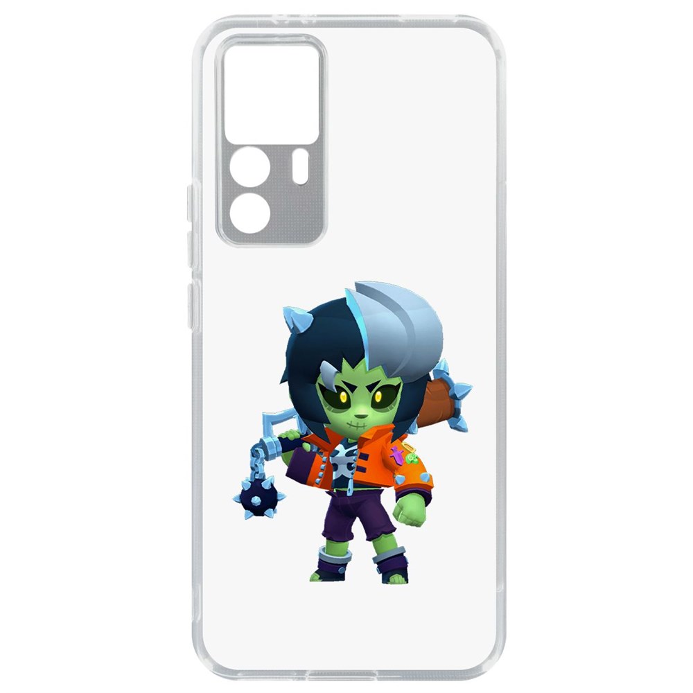 

Чехол-накладка Brawl Stars-ЗомБиби для Xiaomi 12T, Прозрачный
