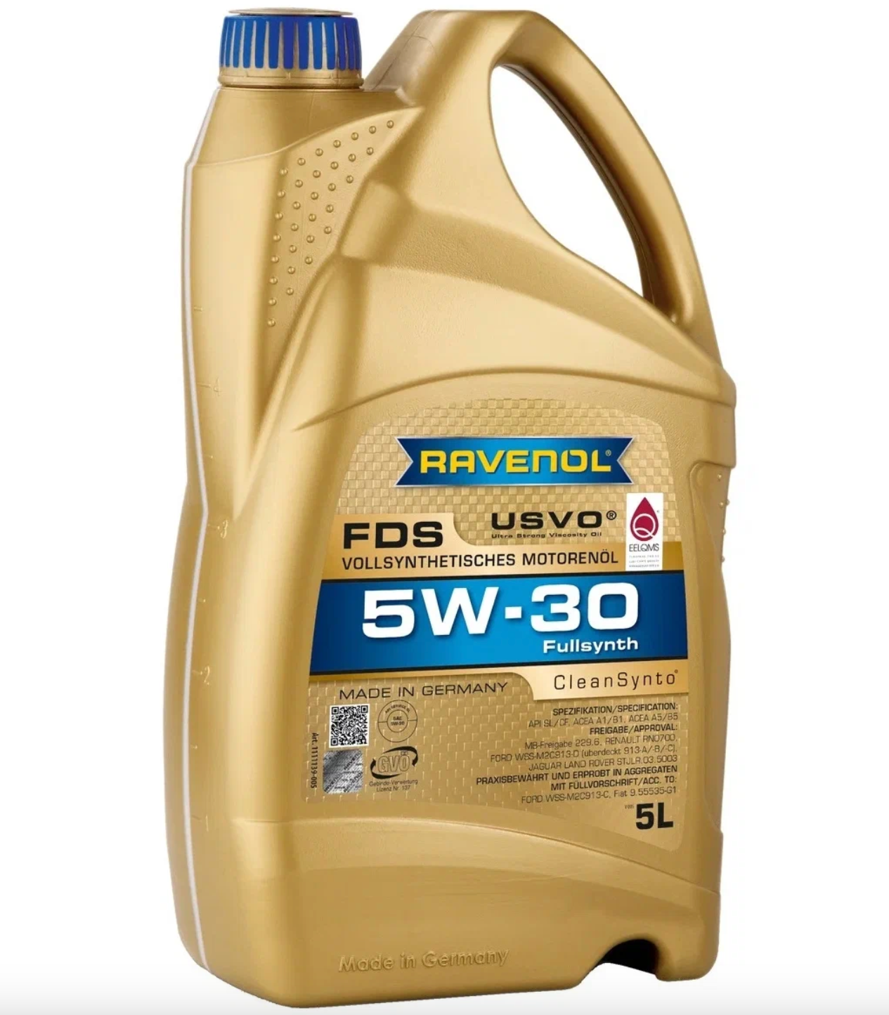 

Моторное Масло Ravenol Fds Sae 5w-30 (4+1 Л) Акция Ravenol арт. 4014835851740