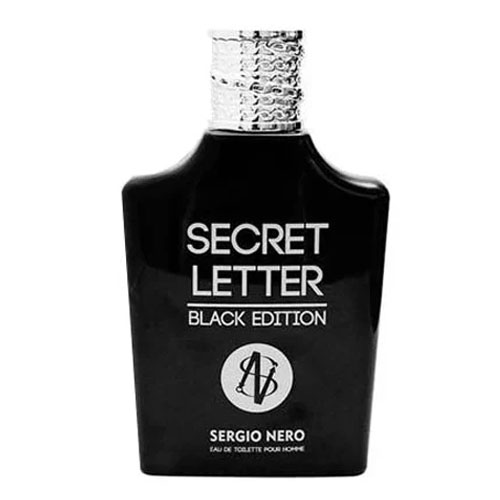 

Туалетная вода для мужчин Sergio Nero Secret Letter Black Edition 100 мл