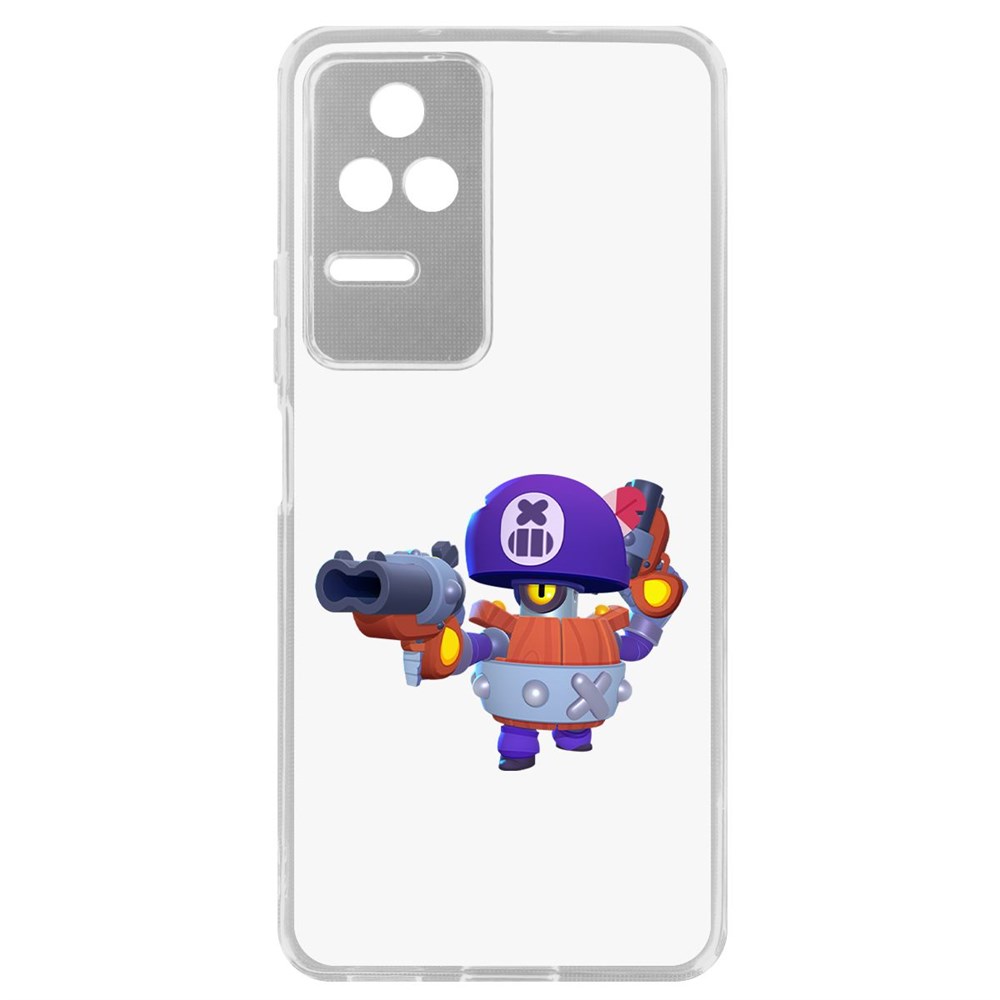 

Чехол-накладка Brawl Stars-Дэррил для Poco F4