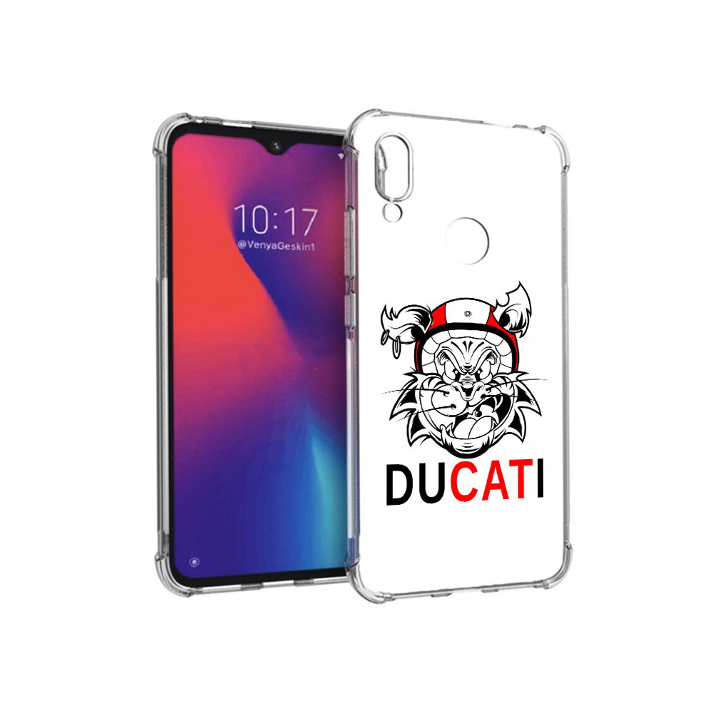 

Чехол MyPads Tocco для Xiaomi Redmi Note 7 дукати (PT125338.275.339), Прозрачный, Tocco