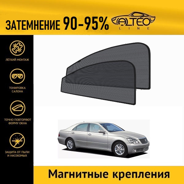 

Автошторки ALTEO на Toyota Crown 12 (S180) (2003-2005) седан