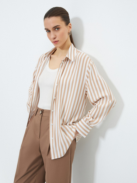 

Блуза женская ZARINA 3122102302 бежевая M, 3122102302
