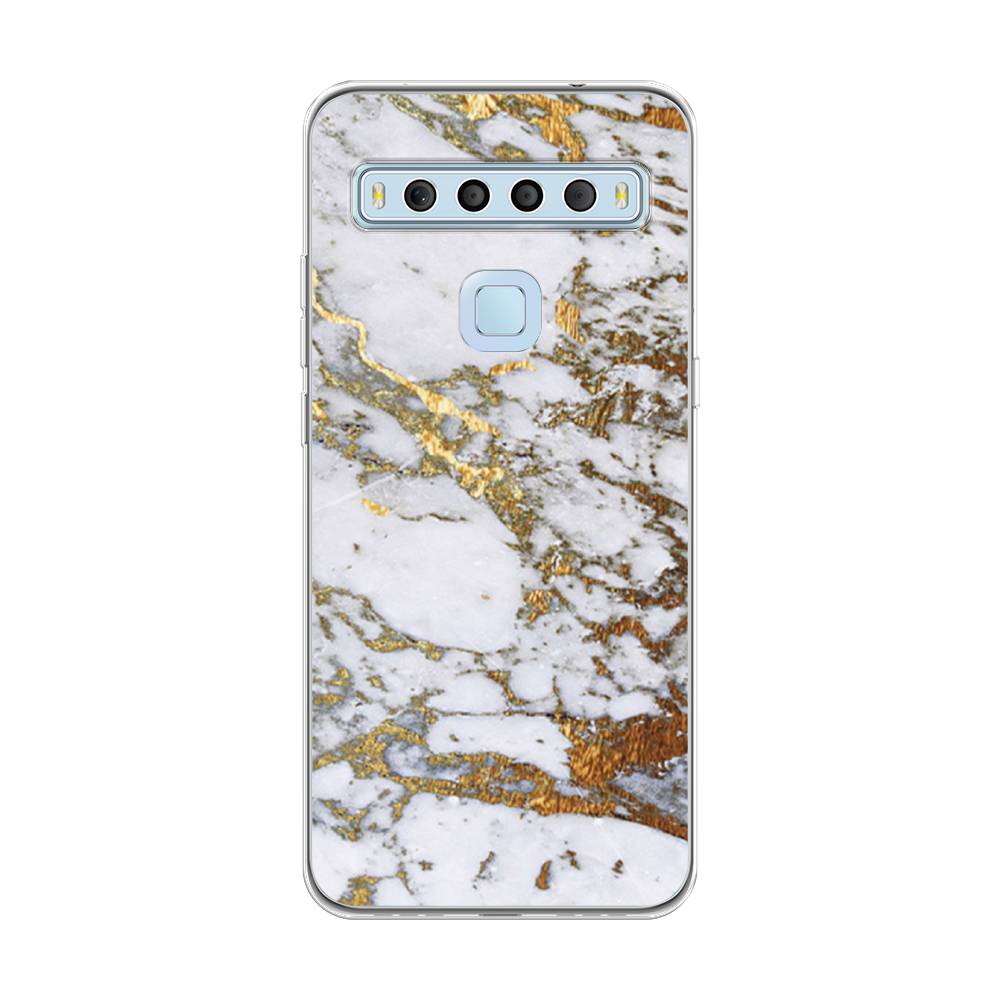 

Чехол Awog "Белый мрамор" для TCL 10L, 290250-3