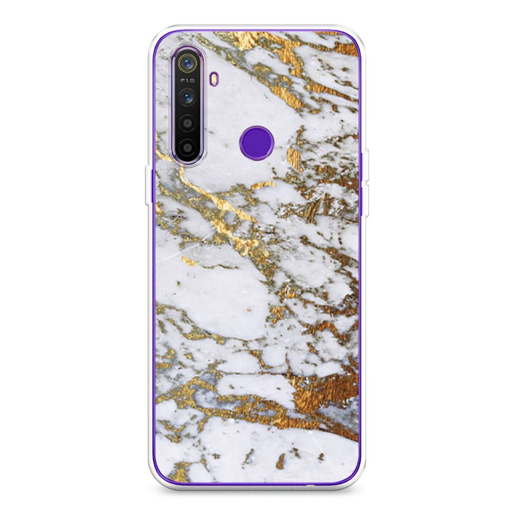 

Чехол Awog "Белый мрамор" для Realme 5, 251550-3