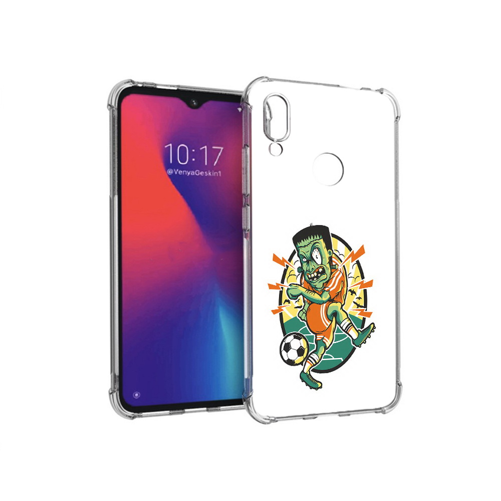 

Чехол MyPads Tocco для Xiaomi Redmi Note 7 зомби футболист (PT125338.275.368), Прозрачный, Tocco