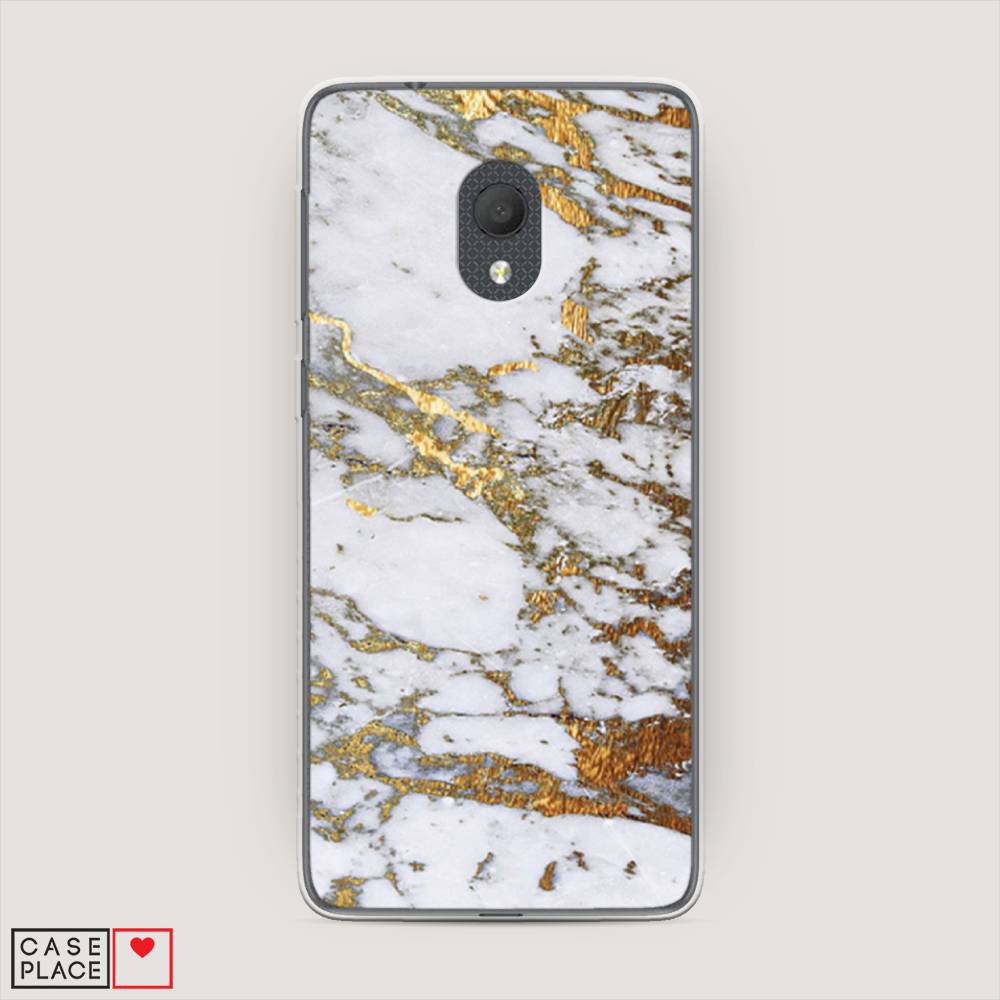 

Чехол Awog на Alcatel 1C 5003D (2019) / Алкатель 1C 5003D (2019) "Белый мрамор", 170650-3