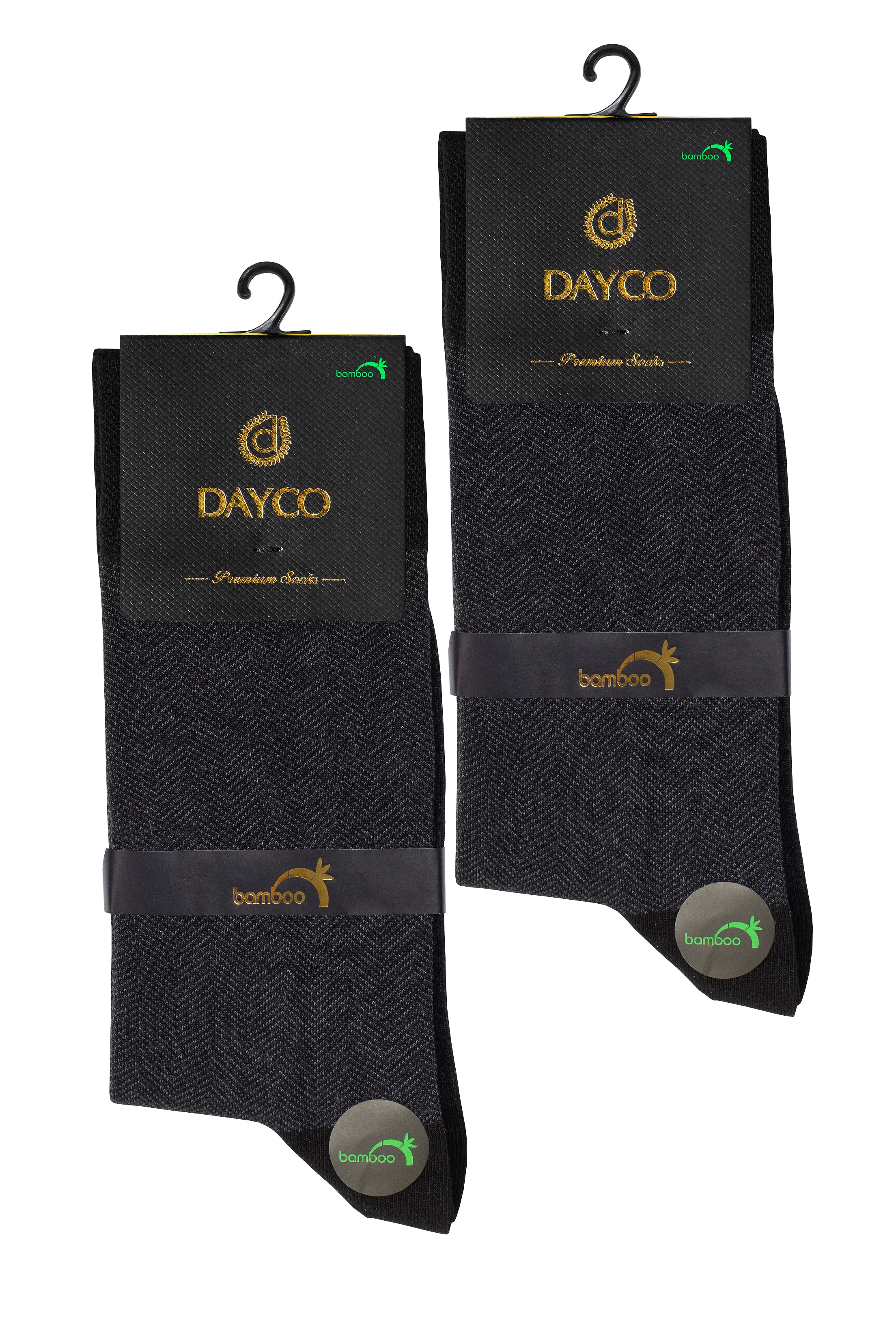 Комплект носков мужских DAYCO Рисунок теплые серых 41-45