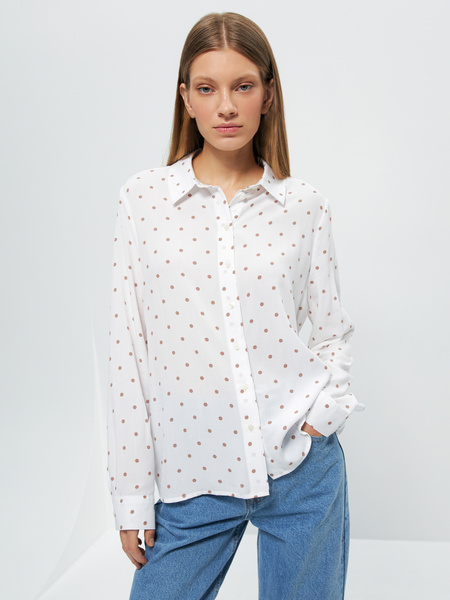 

Блуза женская ZARINA 3123103303 бежевая S, 3123103303