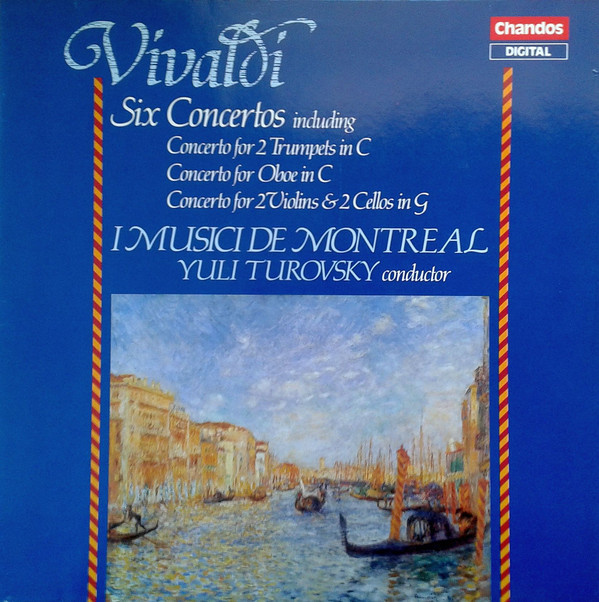 

Antonio Vivaldi: Vivaldi: Six Concertos / Turovsky (1 CD)