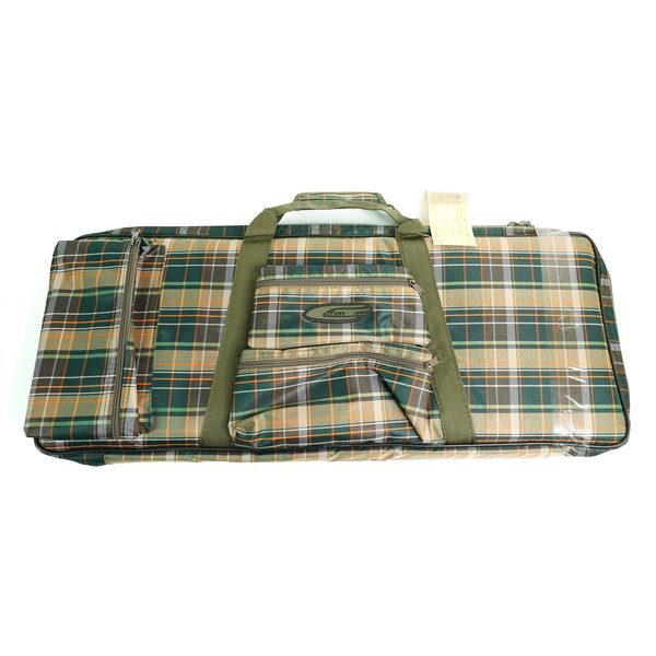 Чехол оружейный Шотландка 750x350 мм сетка карман