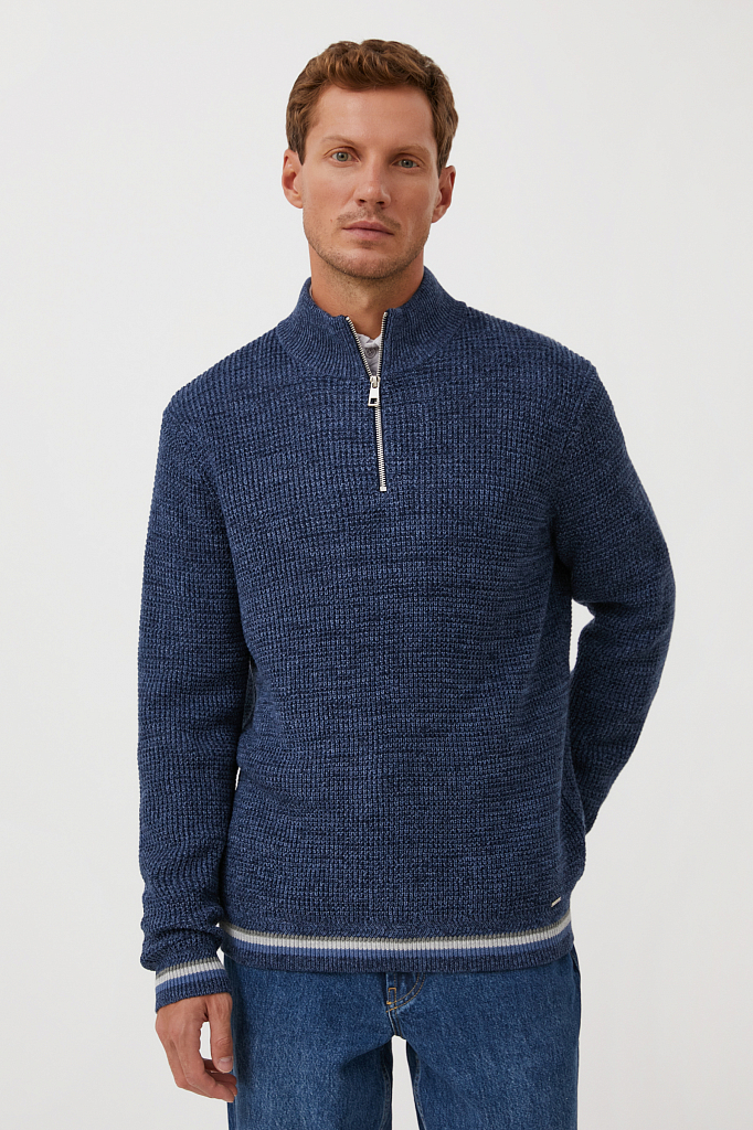 

Джемпер мужской FAB21124 Finn Flare синий 3XL, FAB21124