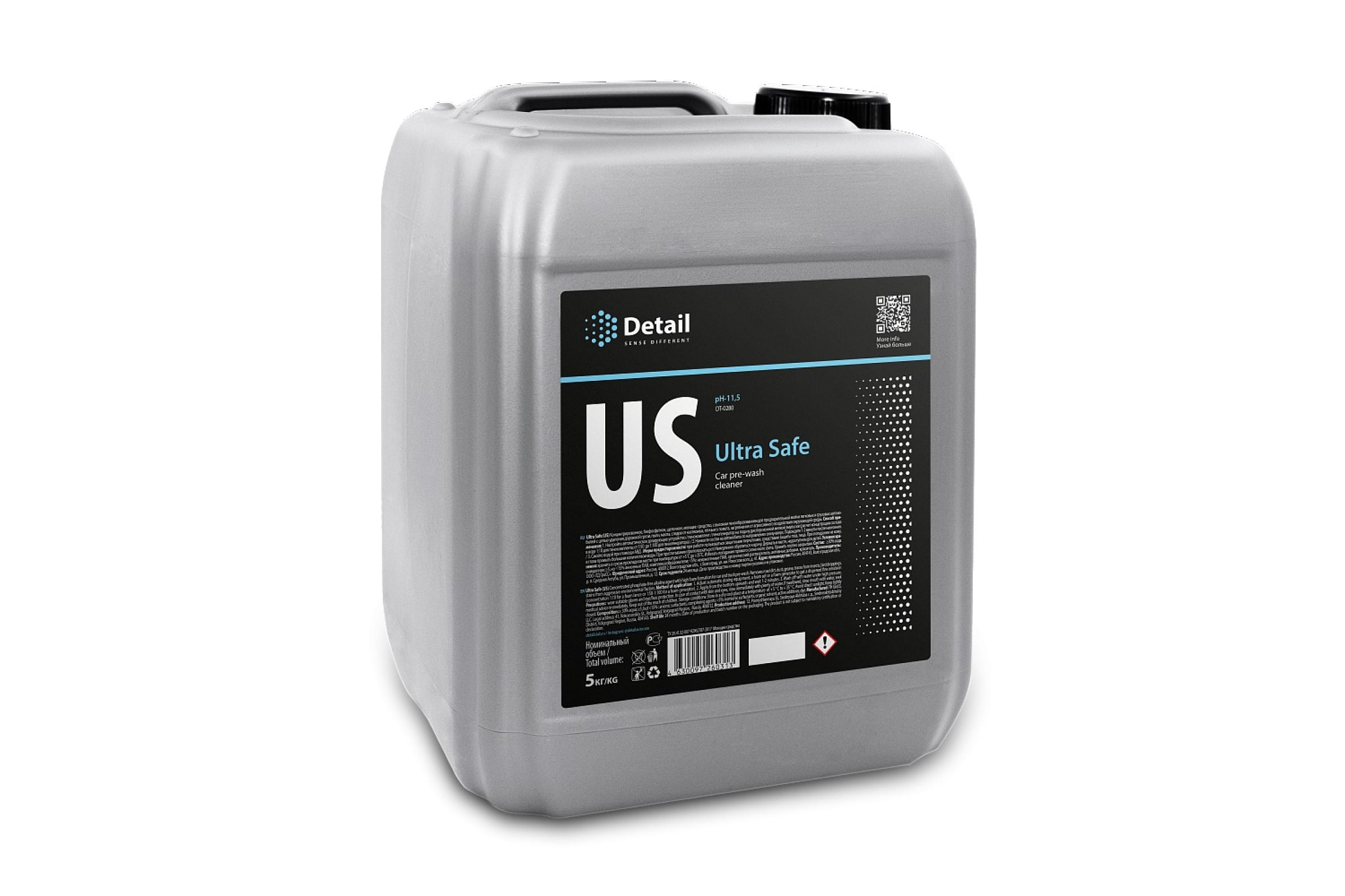 фото Шампунь первая фаза us "ultra safe" 5 кг detail dt-0280