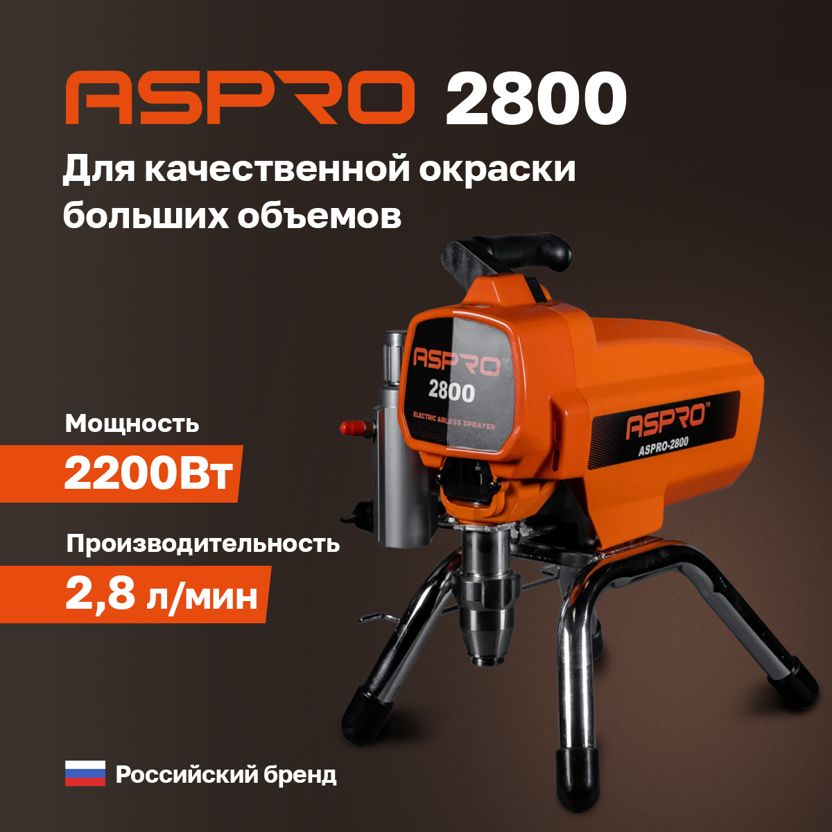 Окрасочный аппарат ASPRO-2800 102384