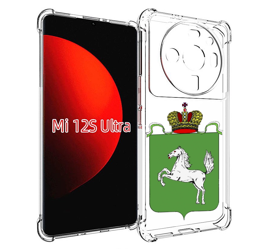 

Чехол MyPads герб томская область для Xiaomi 12S Ultra, Прозрачный, Tocco